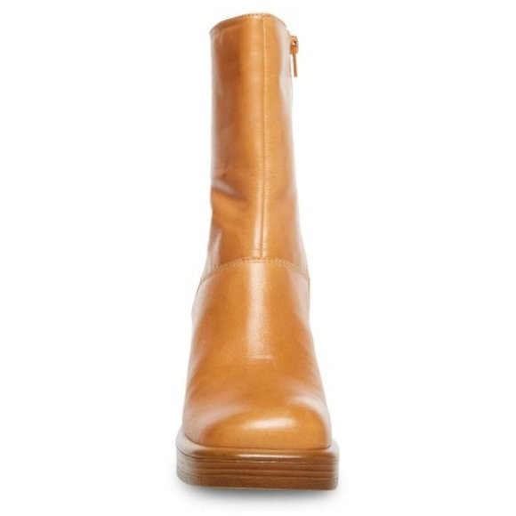 STEVE MADDEN BROWN FANTSIE TAN LEATHER - Picture 4 of 5